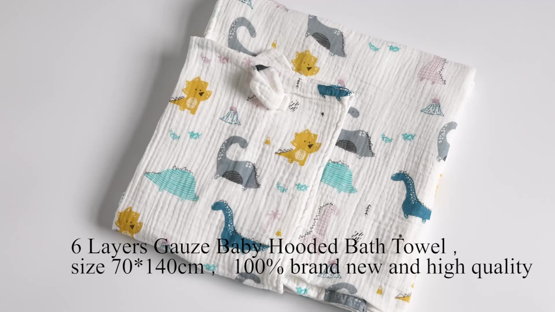 105*105cm Soft And Skinfriendly Muslin Cotton Bath Towel,Baby Bath