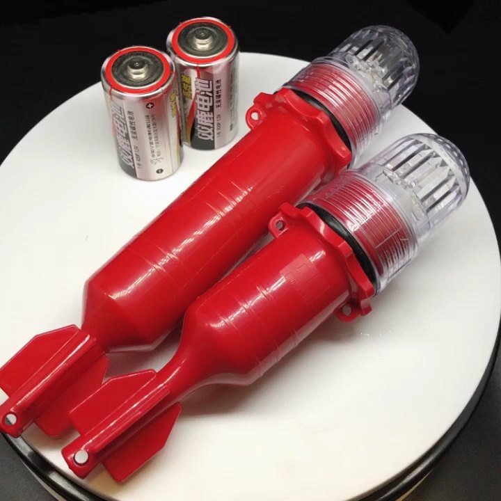 Commercial Floating Signal Flash Lamp Torpedo Fishing Net Sea Strobe