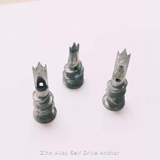 Zinc Alloy Self Drive Expansion Wood Screw Anchor Buy Self Drive