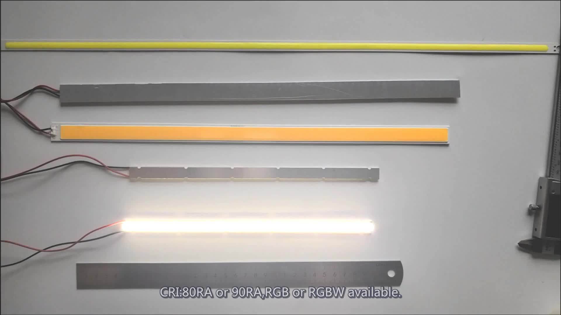 rgbw cob led strip