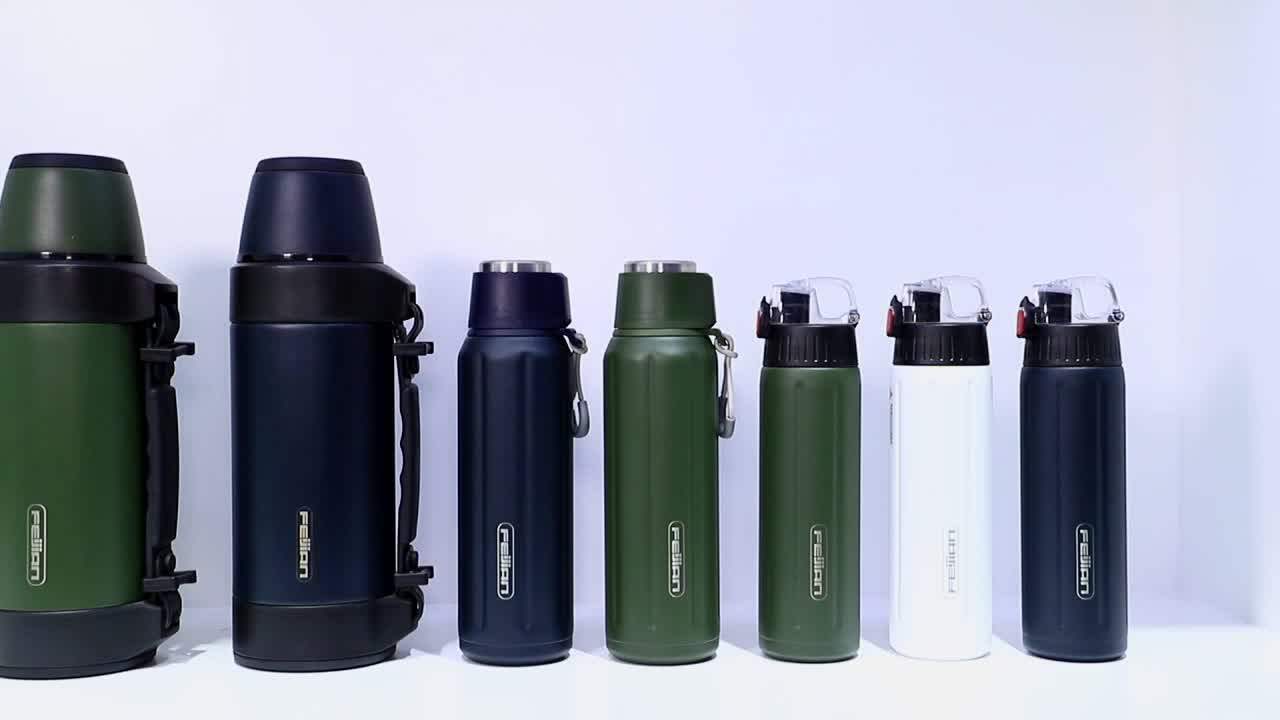 Feijian 2020 Outdoor Series Vacuum Flask Sport Water Bottle 316/304