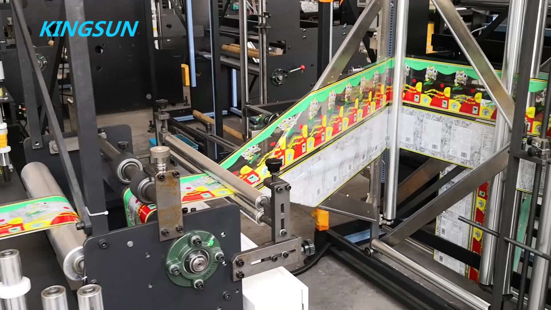 Zipper Bag Selfstand Bag Three Side Sealing Plastic Bag Making Machine