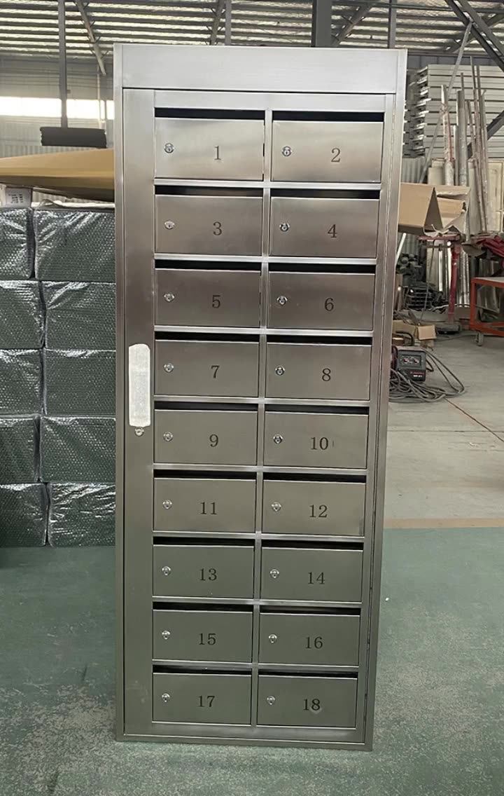 304 Stainless Steel Master Control Door Apartment Mailbox Metal Letter Box Buy Letter Box