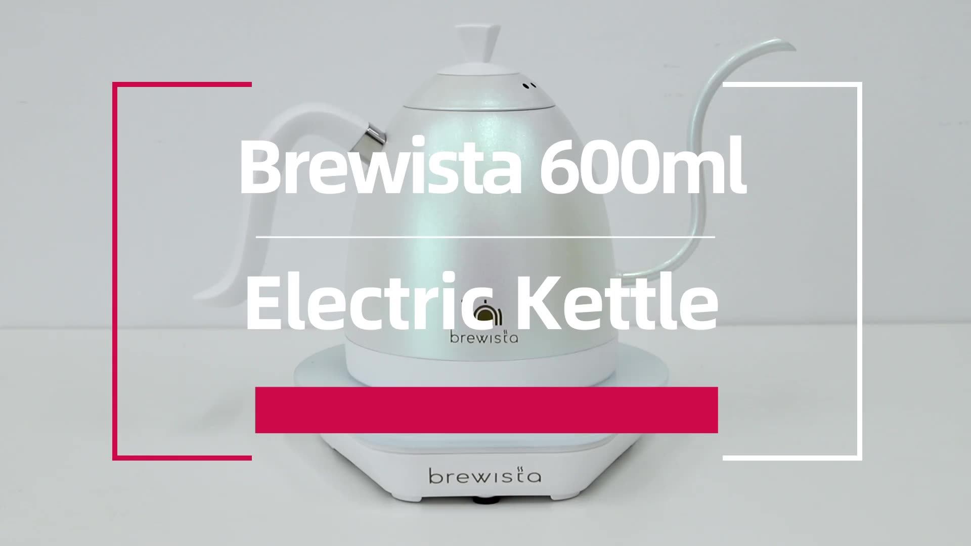Brewista 600ml Double Wall Drip over Coffee Electric Kettle