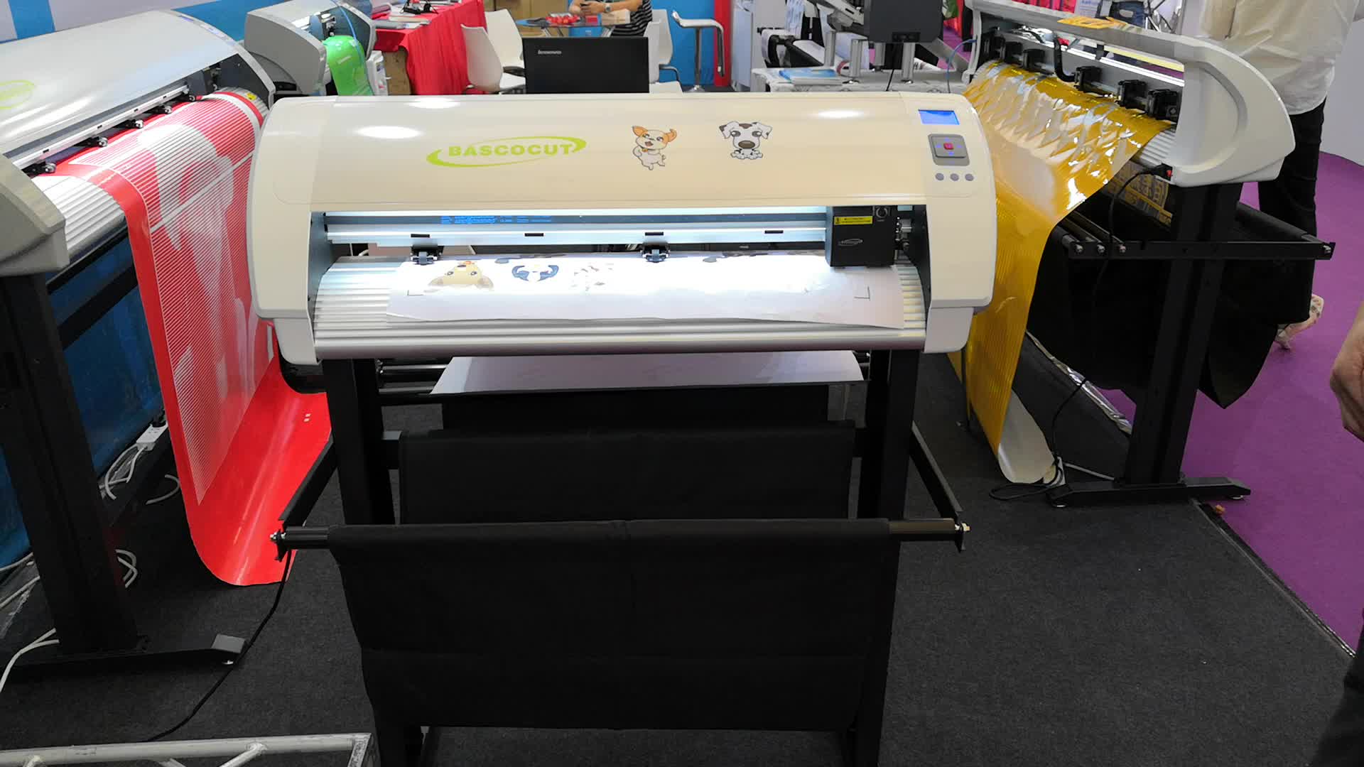 Bascocut Usb Driver Vinyl Cutter Plotter/signmaster Output Paper Wall