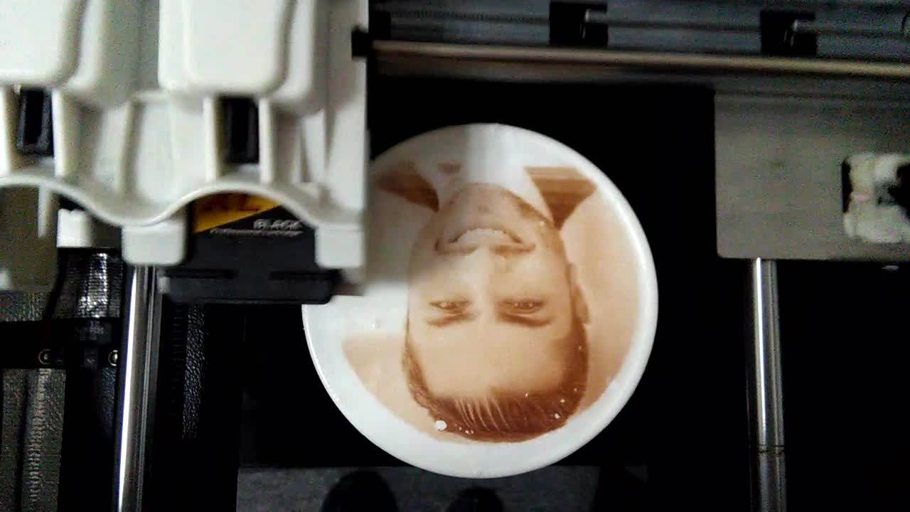Fairy Jet Coffee 3d Printer Coffee Latte Printing Machine With Edible Ink Buy Coffee 3d