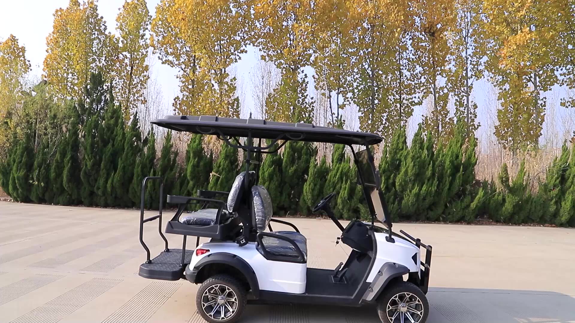 New Designed Electric 4x4 Golf Cart Motorized By 72v Lithium Battery Street Legal Lifted