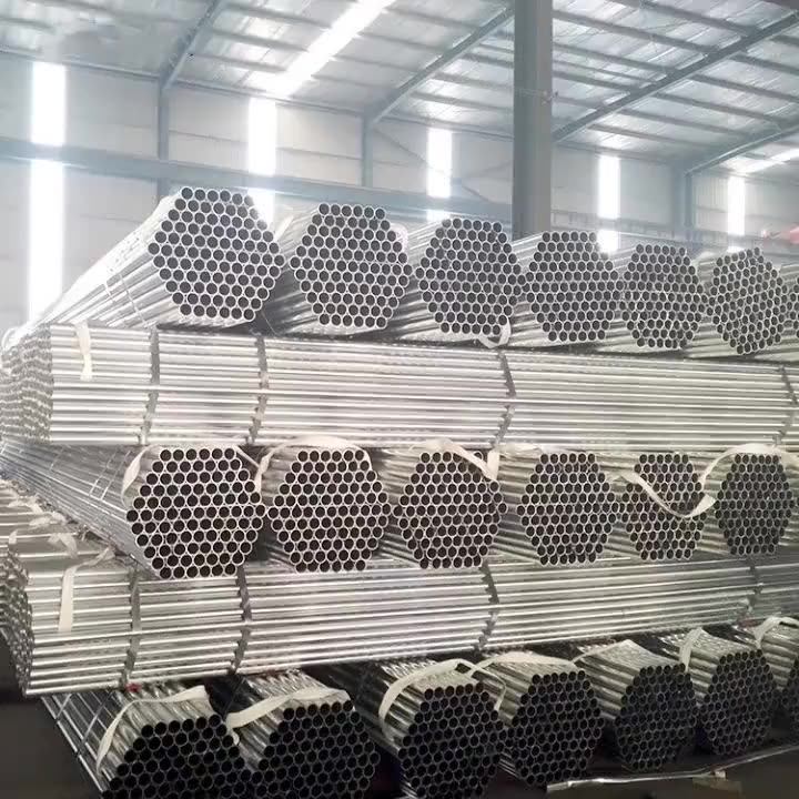Hot Sell Hot Dip Galvanized Steel Pipe /round Square Steel Pipe 75mm