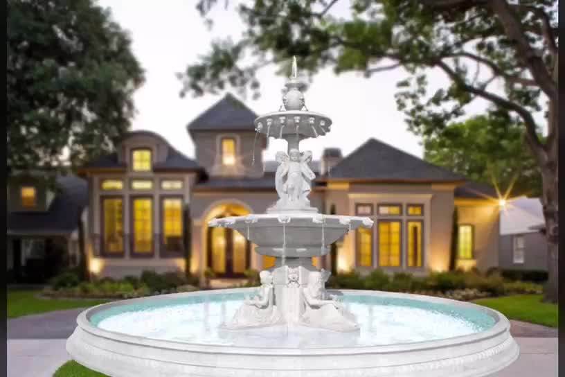 Modern Pool Outdoor Marble Waterfall Fountain Statue Sculpture Buy Garden Waterfall Fountain