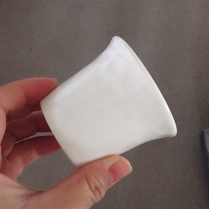 Pure 150 Ml White Porcelain Tea Cups Ceramic Cup Set Factory