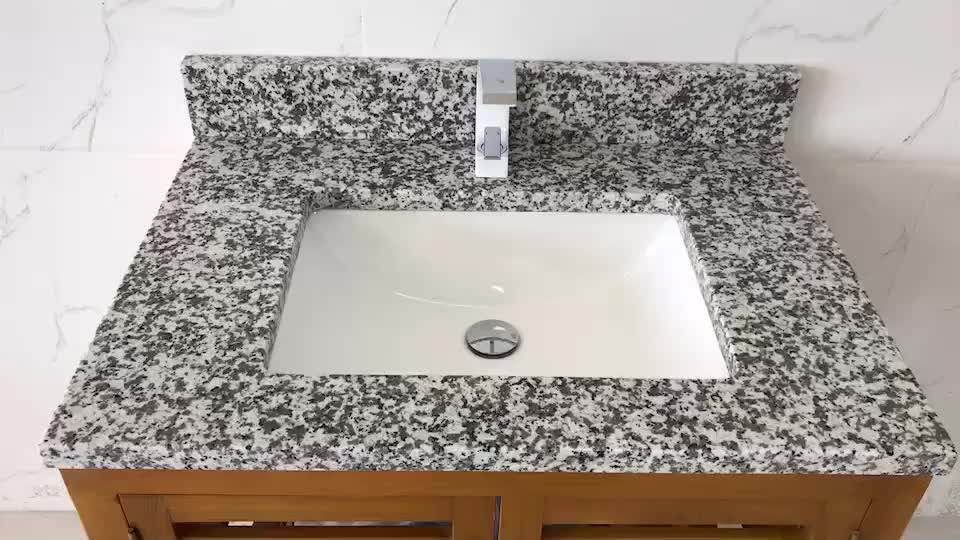 Prefab Granite 72 Bathroom Countertops With Built In Sinks Buy