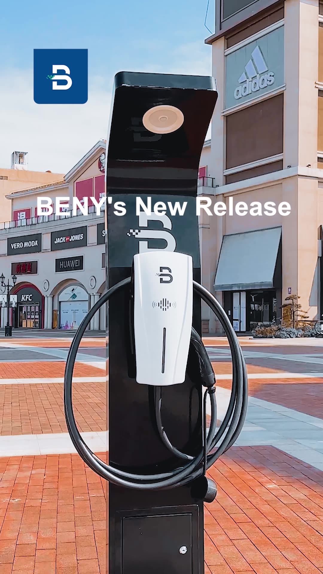 Beny 32a Electric Vehicle Ac Car Charger 22 Kw Home Use Customize Solar