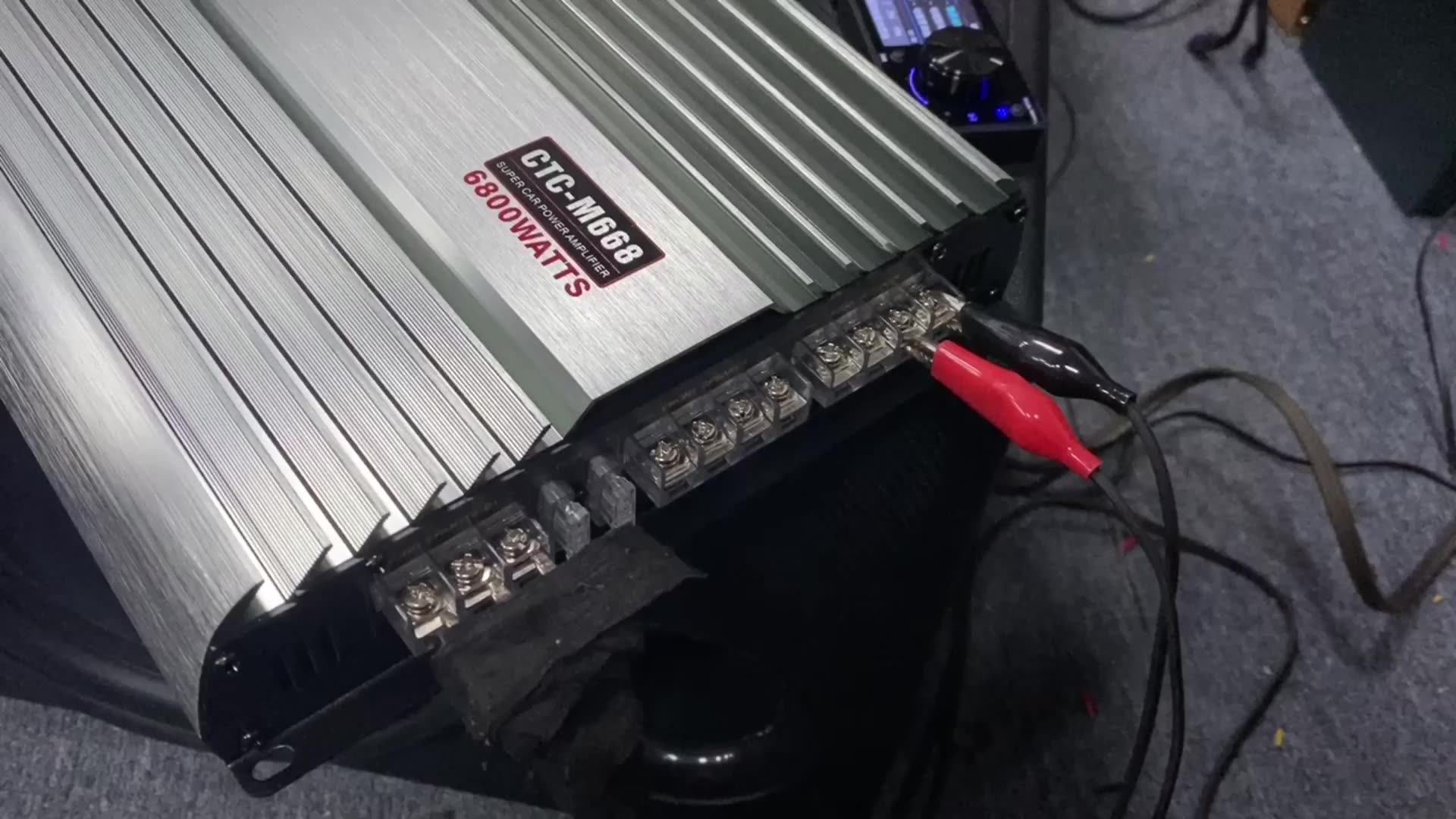 Best Price Peak Power 6800w Car Audio Amplifier 12v Amplifier 60w*4