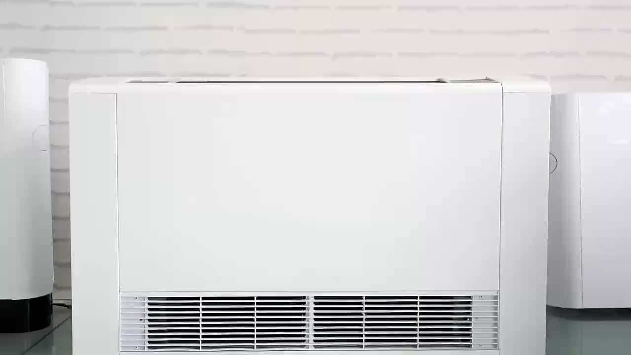Yesncer Low Noise Fancoil 220 Volt Wall Mount Ultra Thin Exposed ...