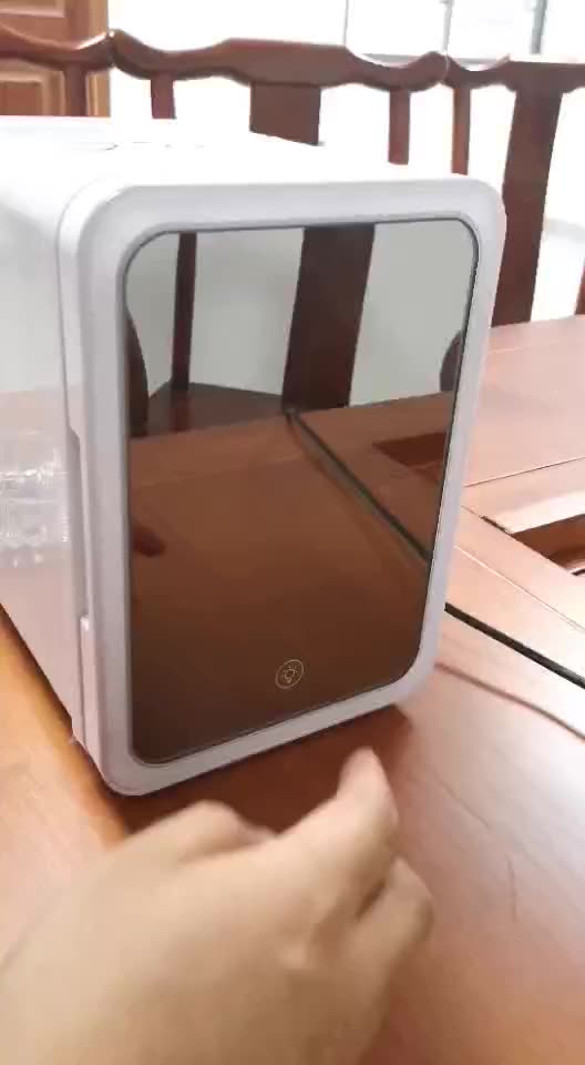 Commercial Mini Fridge Mirror Led Fridge 4l Mirror Front Personalized