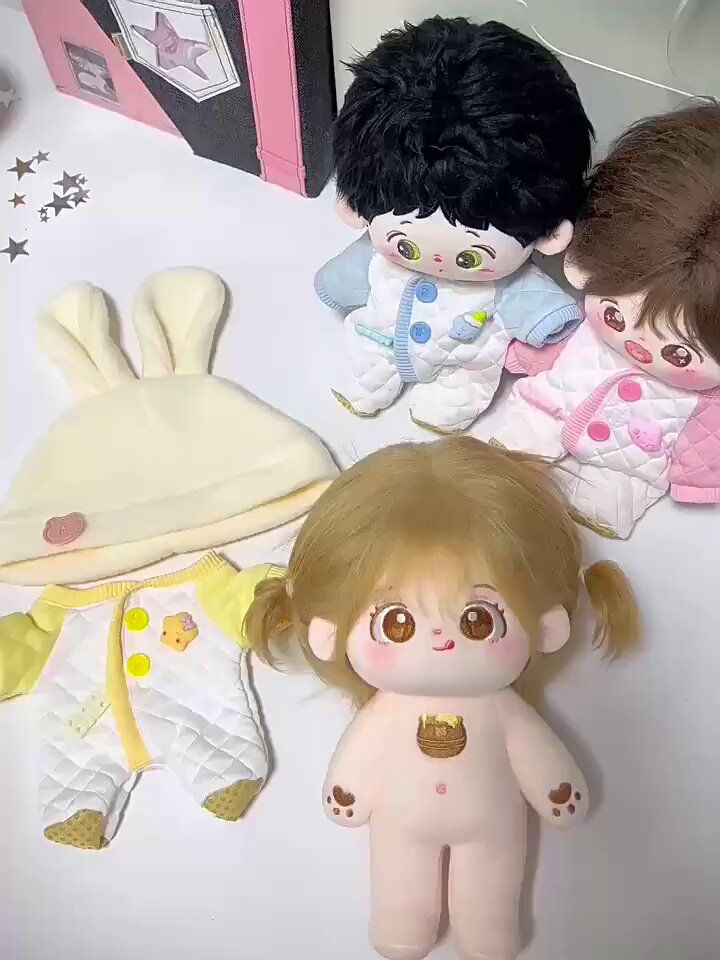 时代少年团牙牙宋亚轩20cm棉花娃娃：可爱玩偶与细节控的完美结合_棉花