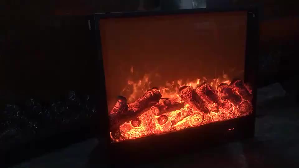 Chimenea Eléctrica Para Decoración Del Hogar,Calentador Con Llama Led