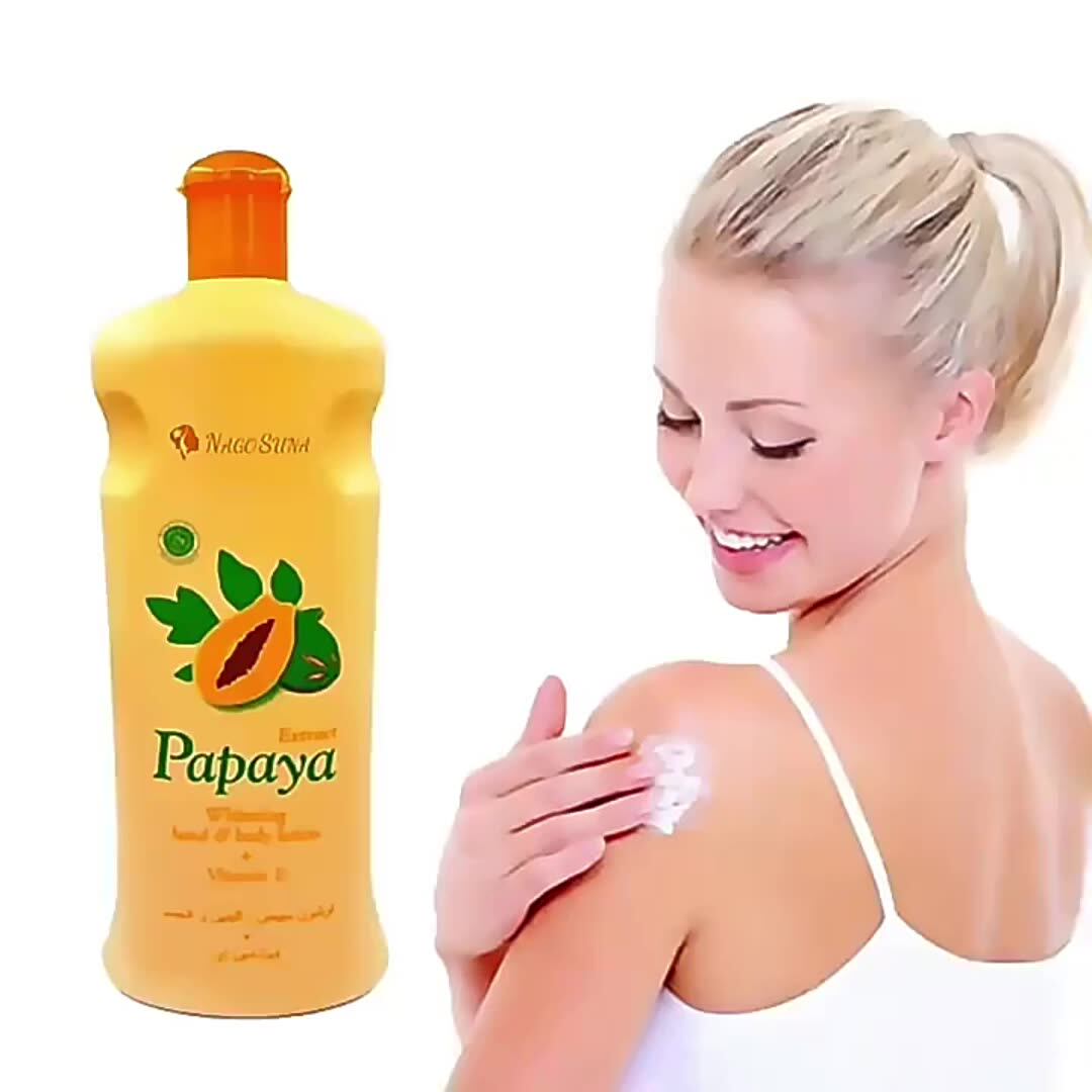Nagosuna Organic Fruit Papaya Wholesale Body Lotion Hot Sale Skin Care