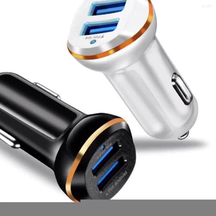 3.1a Fast Usb Car Charger For Iphone X Xr Xs Max Dual Port Usb Charger