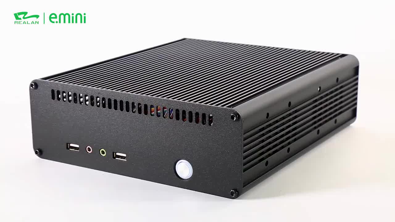 Cheap Htpc Mini Thin Horizontal Computer Gaming Desktop Micro Itx