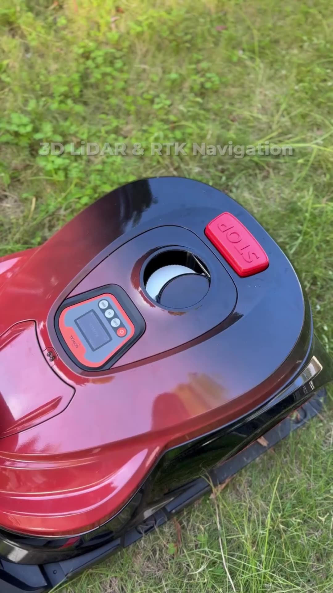 No Perimeter Wire Robotic Lawn Mower With Rtk Gps Navigation 3d Lidar Slam Lawnmower 4000sqm For