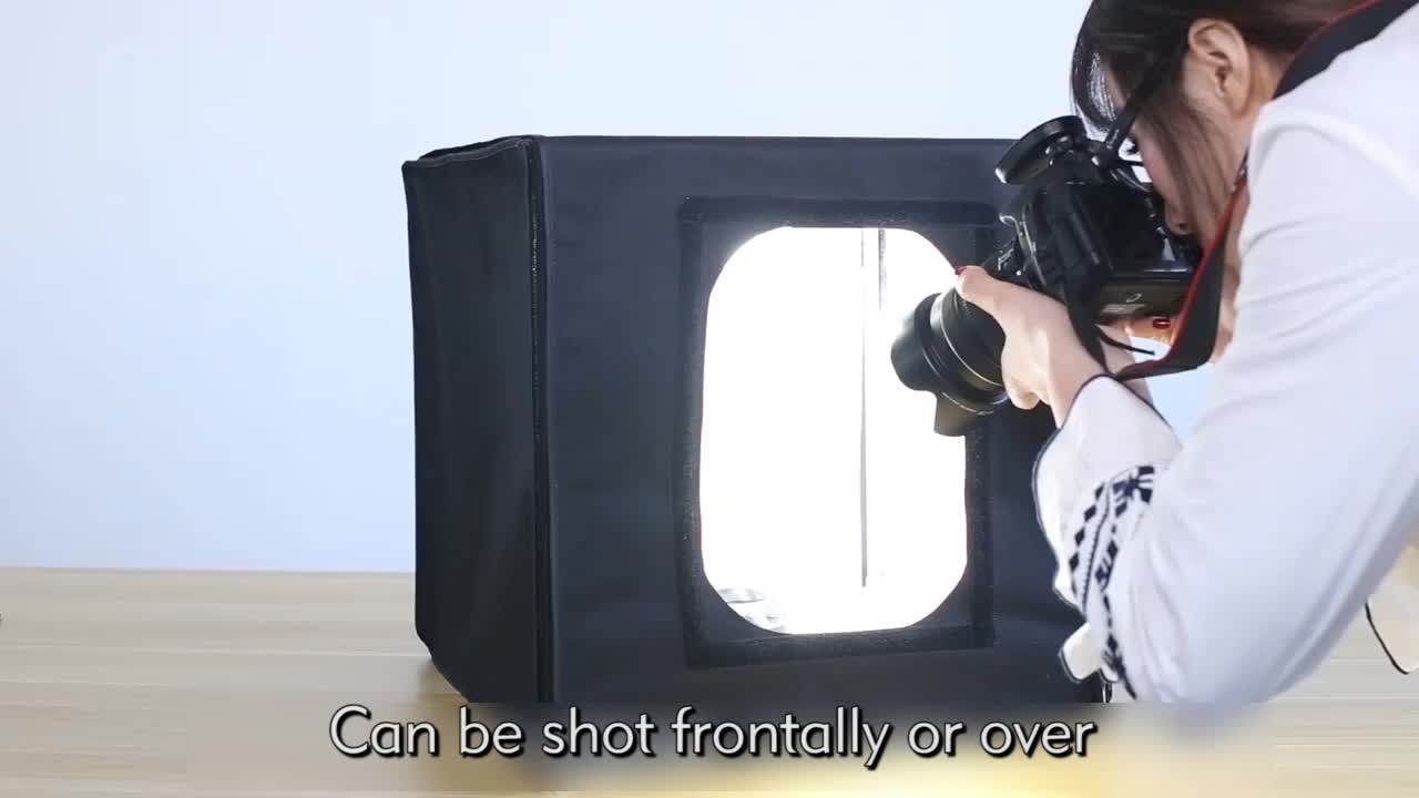 Photographic 80*80*80cm Photo Box Studio Led Photo Studio Portable