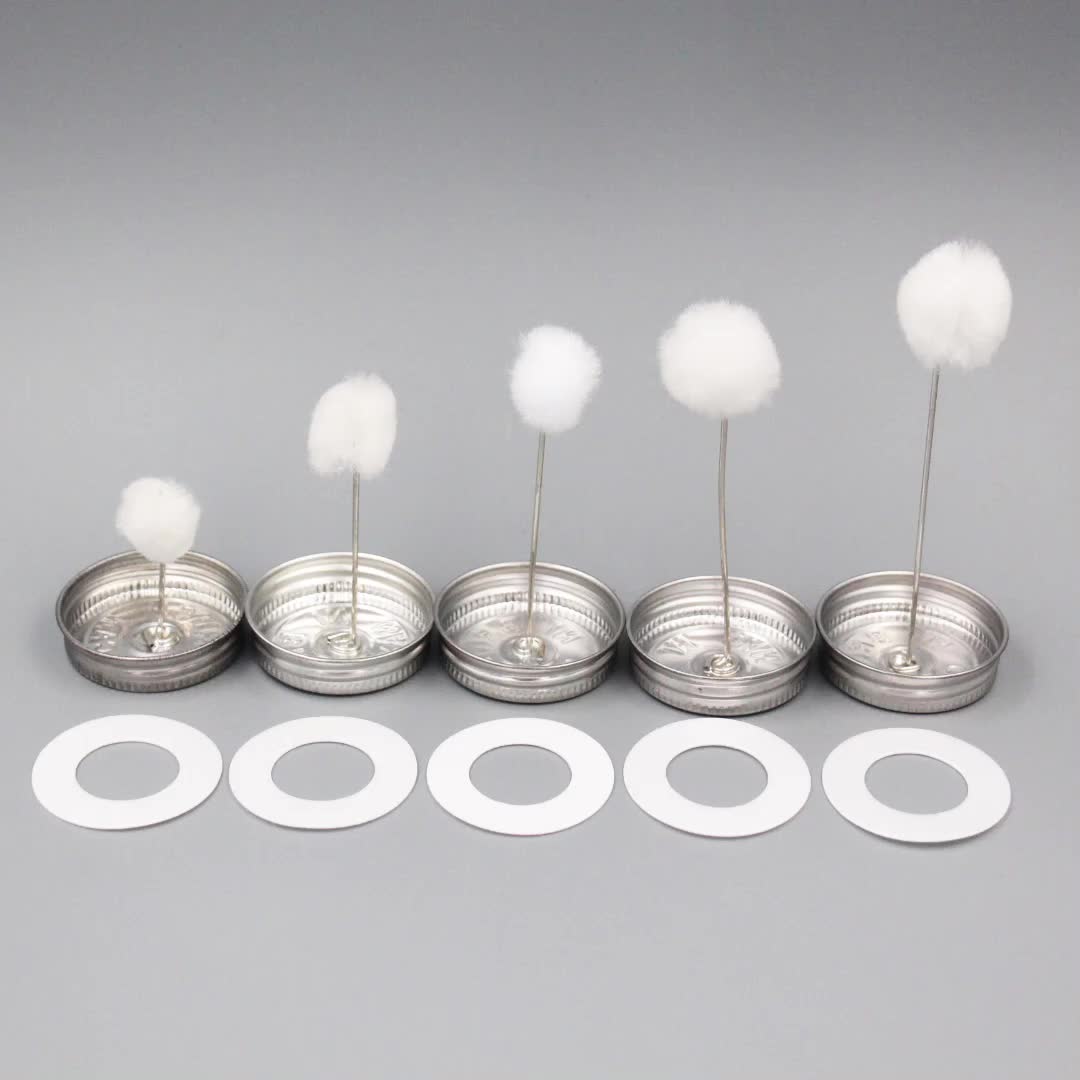 Chemicals Wool Dauber Applicator For Metal Tin Can With Screw Cap Buy
