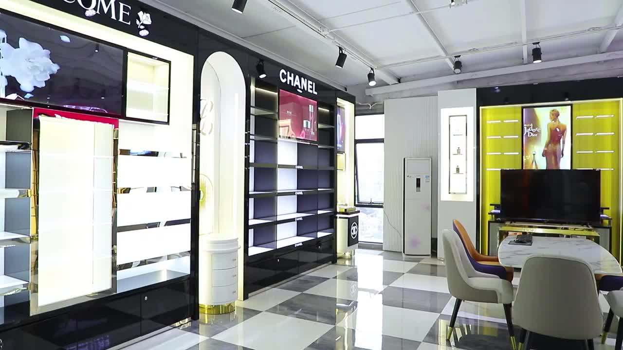 Retail Store Interior Design Cosmetic Shop Decoration Perfume