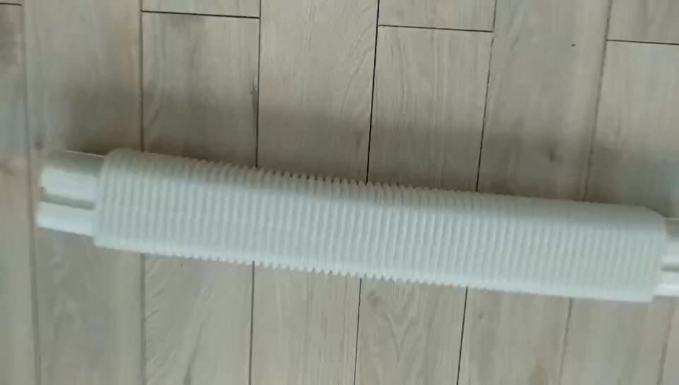 Hvac Decorative Pipe Cover Duct 80mm Air Conditioner Flexible Joint