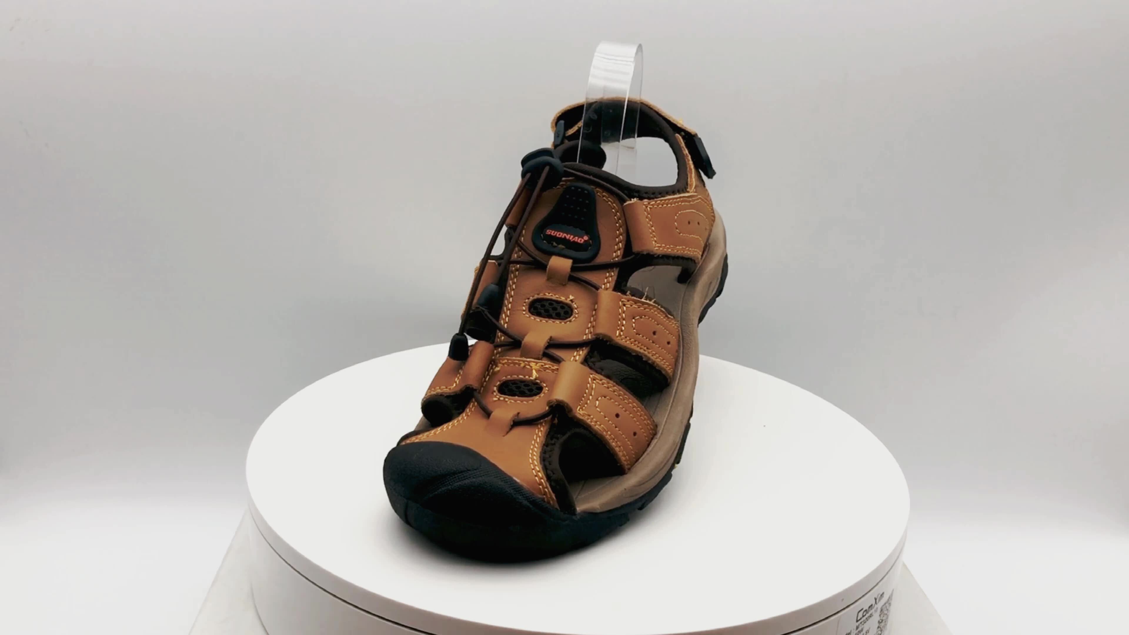 Medical Sandals For Men Durable Wear Naked Sandals Oem Custom Cow