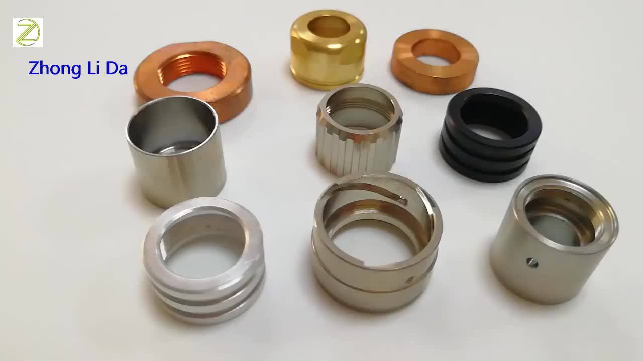 China Supplier Cnc Machined Coating Shaft Sleeve Hollow Bushing Nuts