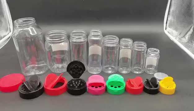 clear plastic condiment bottles