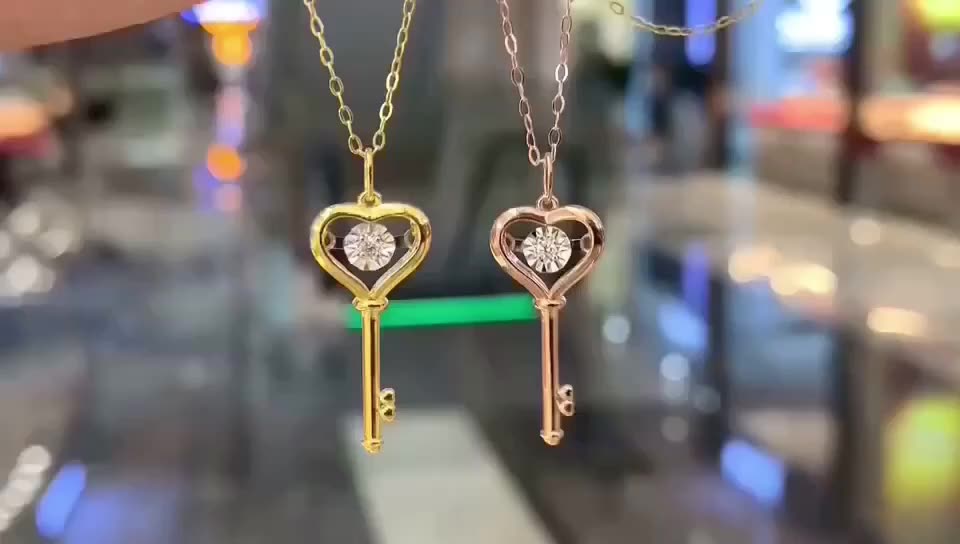 Luxury Fashion Pure Real 18k Gold 