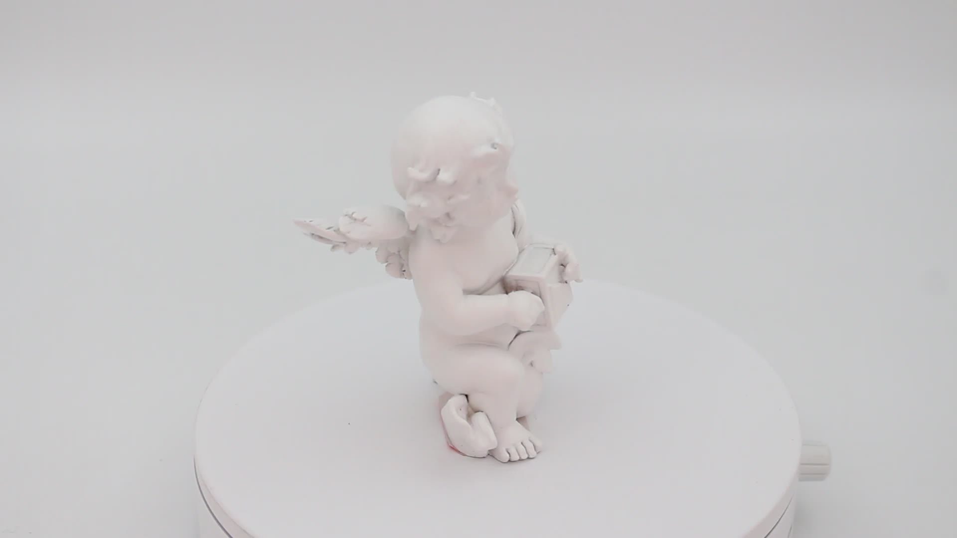 Polyresin Ornament Guitar Art Cherub Statue Small Resin Deco Violin