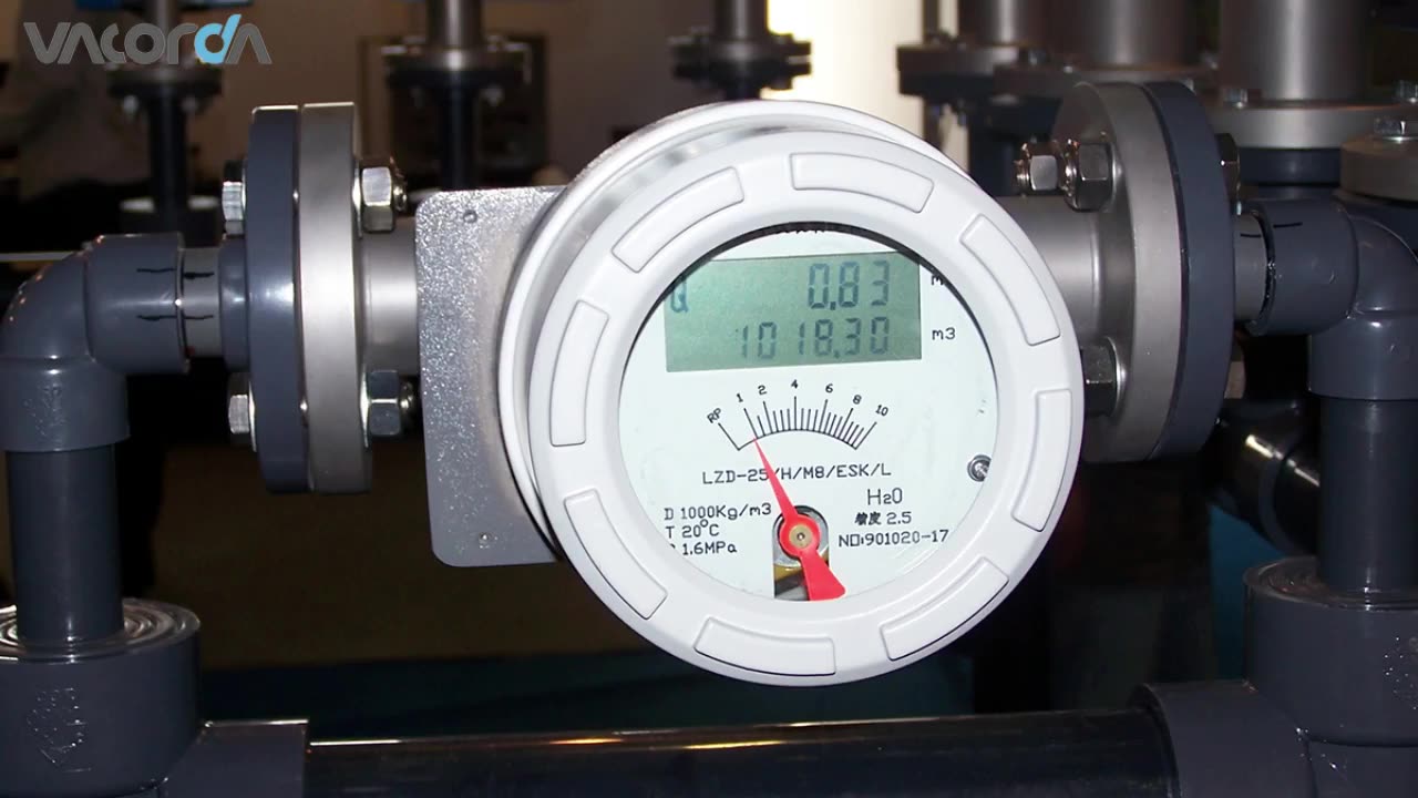 Metal Tube Flow Meter Rotameter High Accuracy Variable Area Liquid Gas