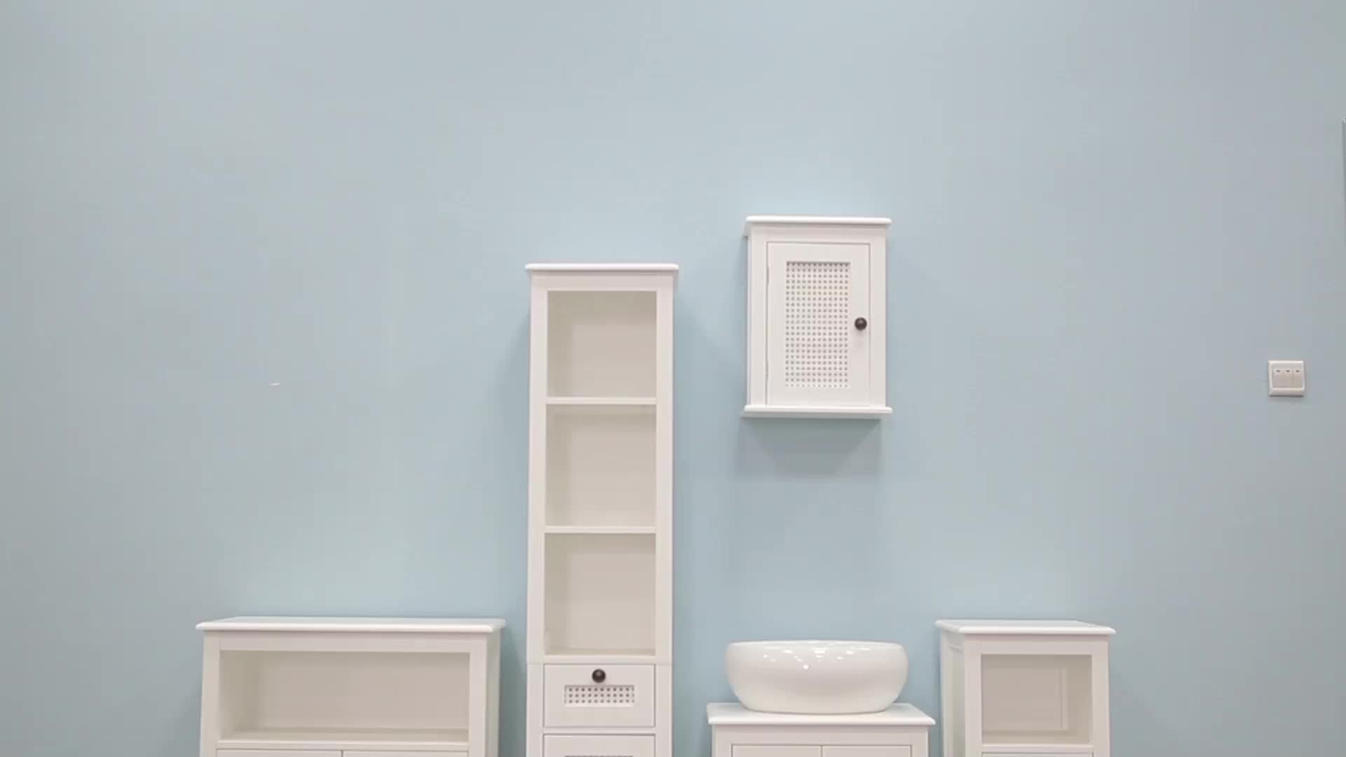 New Modern Mdf Bathroom Wooden Basin Cabinet - Buy Modern ...