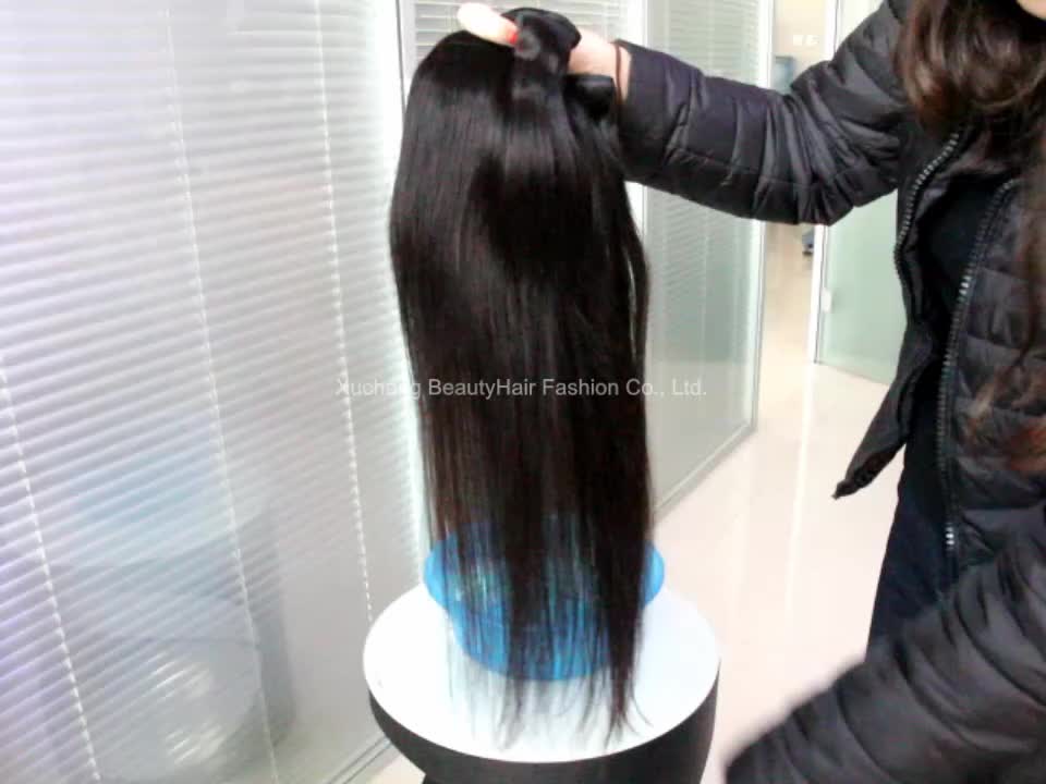 Wholesale Cheap Virgin Brazilian Straight Hair Weave Bundles