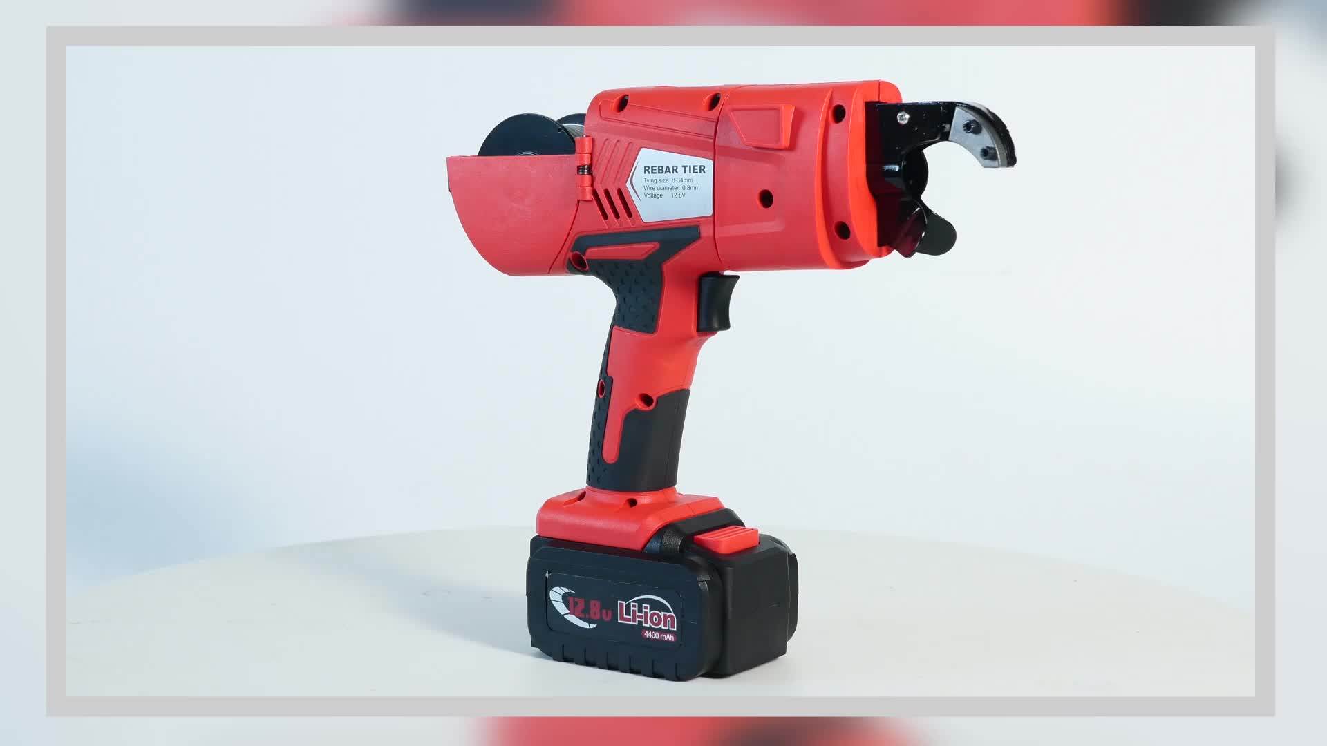 Most Popular Rebar Tier Automatic Wire Spool Winding Reinforcing Steel