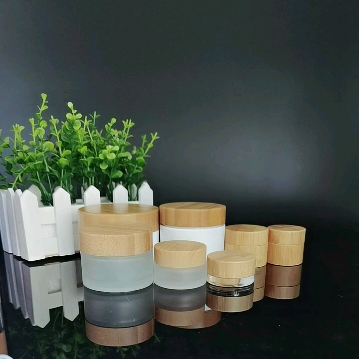 Reusable Empty Bamboo Lip Gloss Tubes Lip Balm Bottles Vials Cosmetic