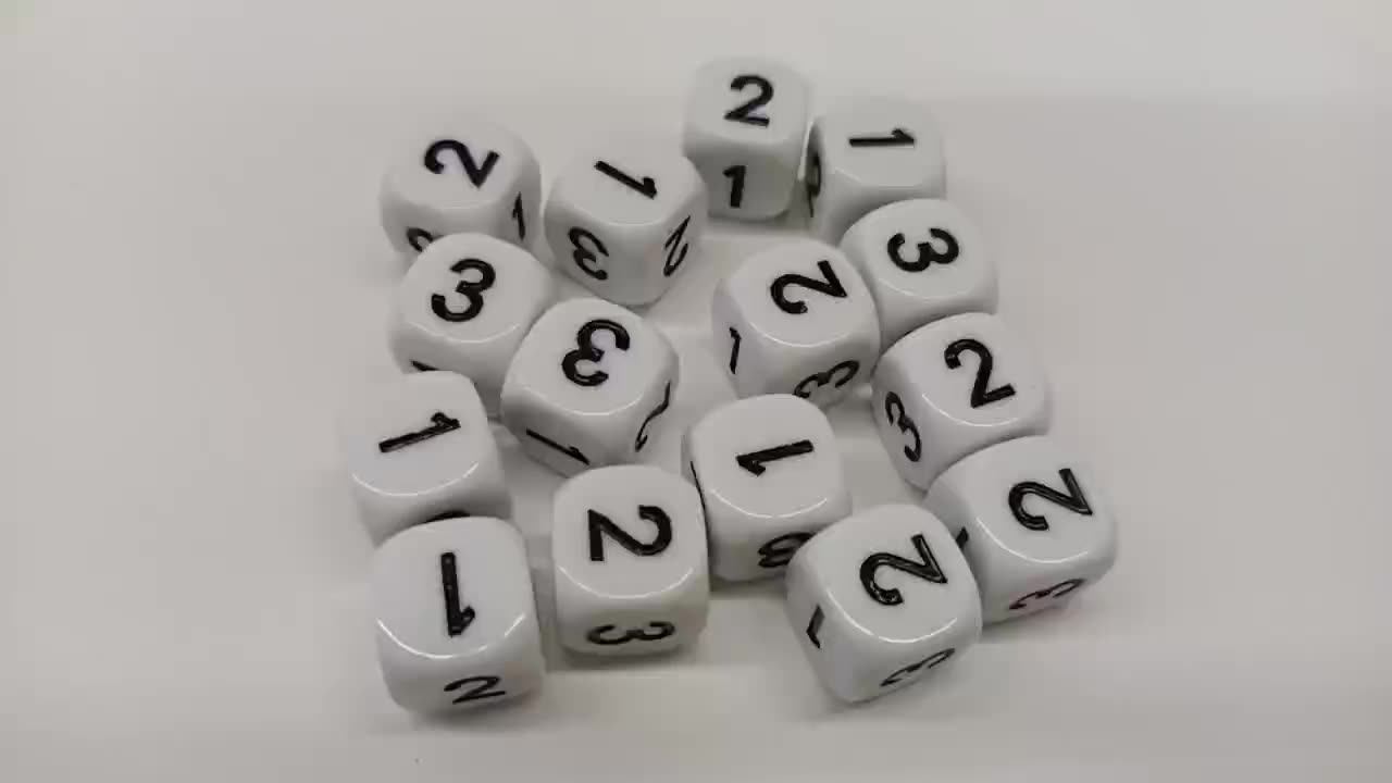 Bulk Dice Wholesale16mm Round Corner And Squared Corner Colored Acrylic