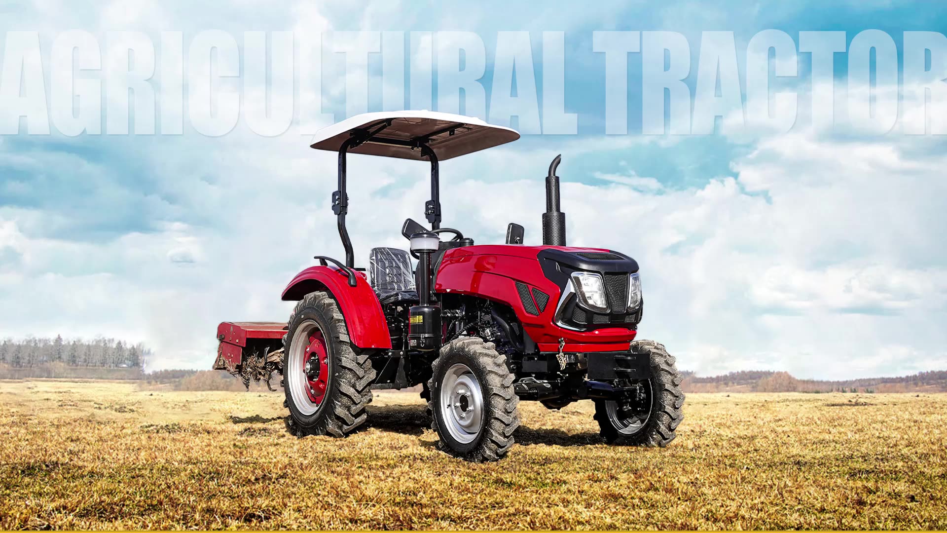 Brands 4x4 50hp Farm Tractors Agriculture Tractor With Environmental