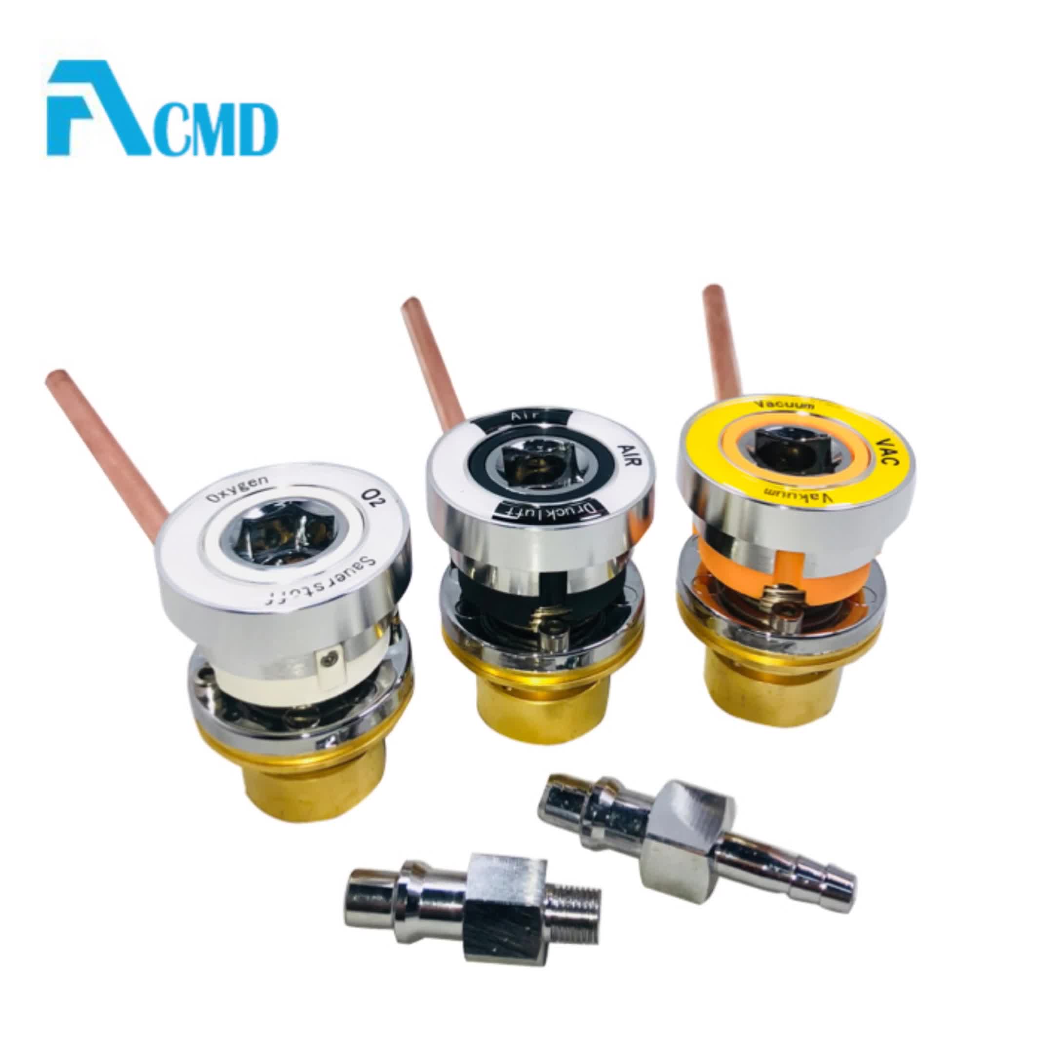 Electrical Medical Oxygen Gas O2 Wall Outlets For Pipelines Germany