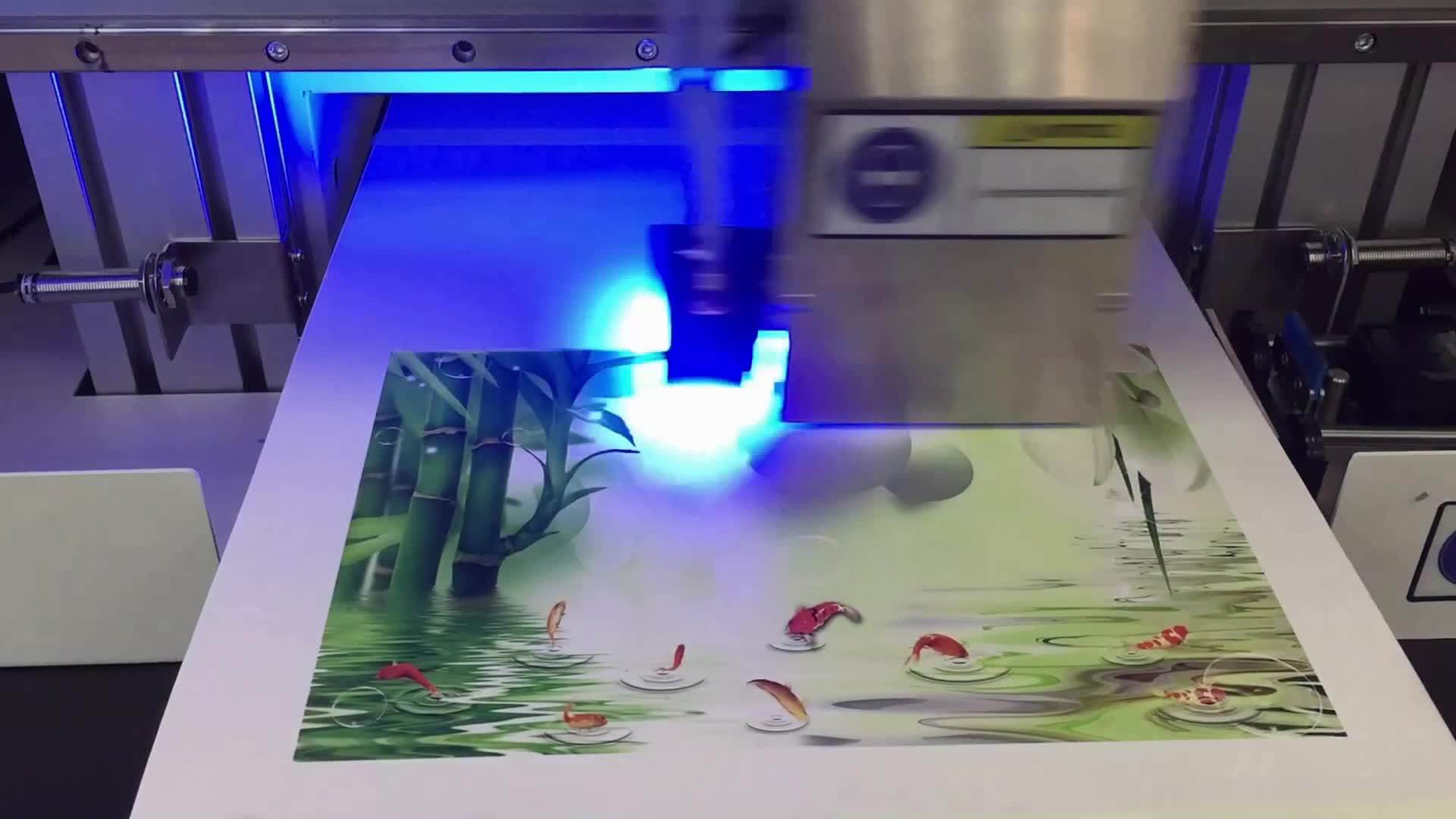 Uv Led Curing A4 Uv Flatbed Printer Uf300c With Low Price Buy Uv