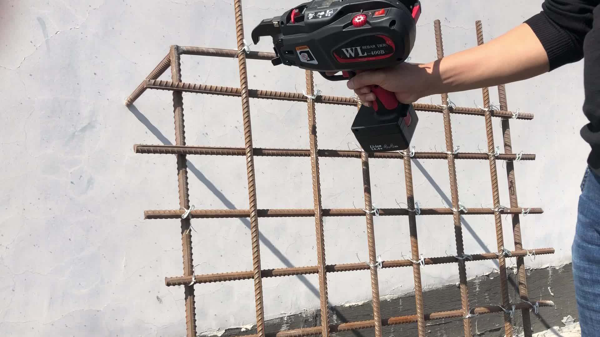 Cordless Used Automatic Rebar Tier Tool Knot Iron Tying Gun Machine For