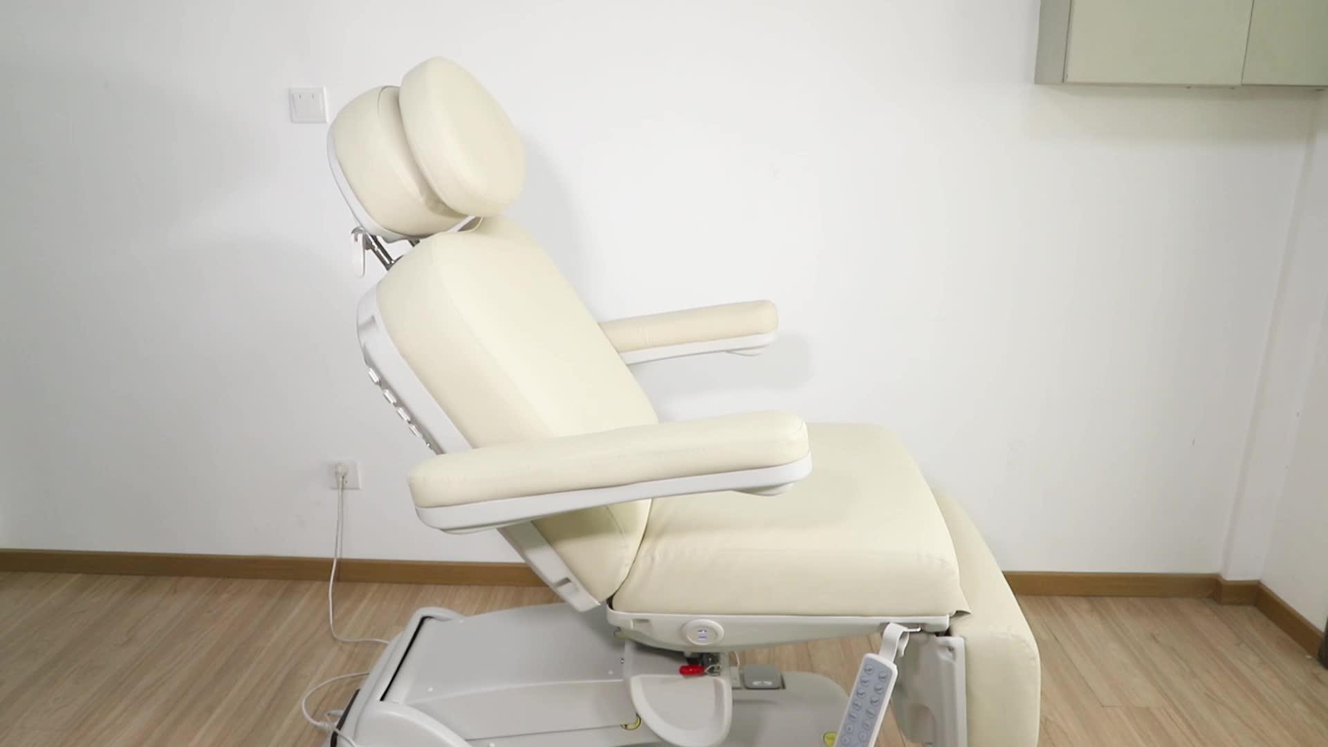 Commercial Furniture High End Luxury Massage Spa Couch Electric Facial