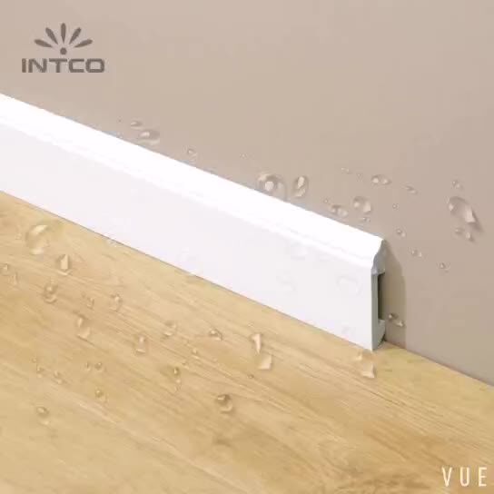 Intco Waterproof Wood Color Modern Baseboard (base Board)moulding Buy