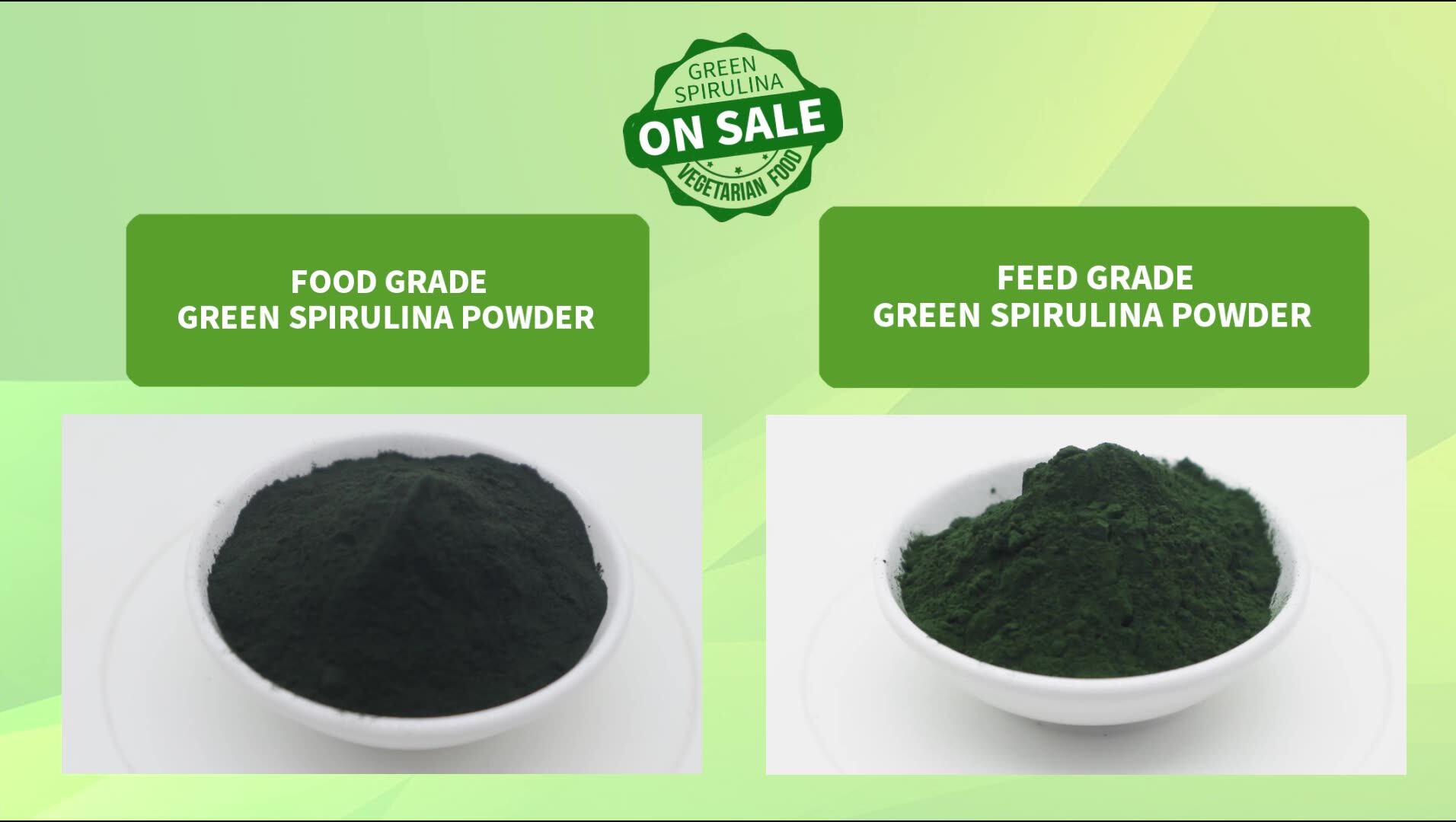 Wholesale Bulk Private Label Organic Feed Grade Food Grade Spirulina Powder Spirulina Tablets