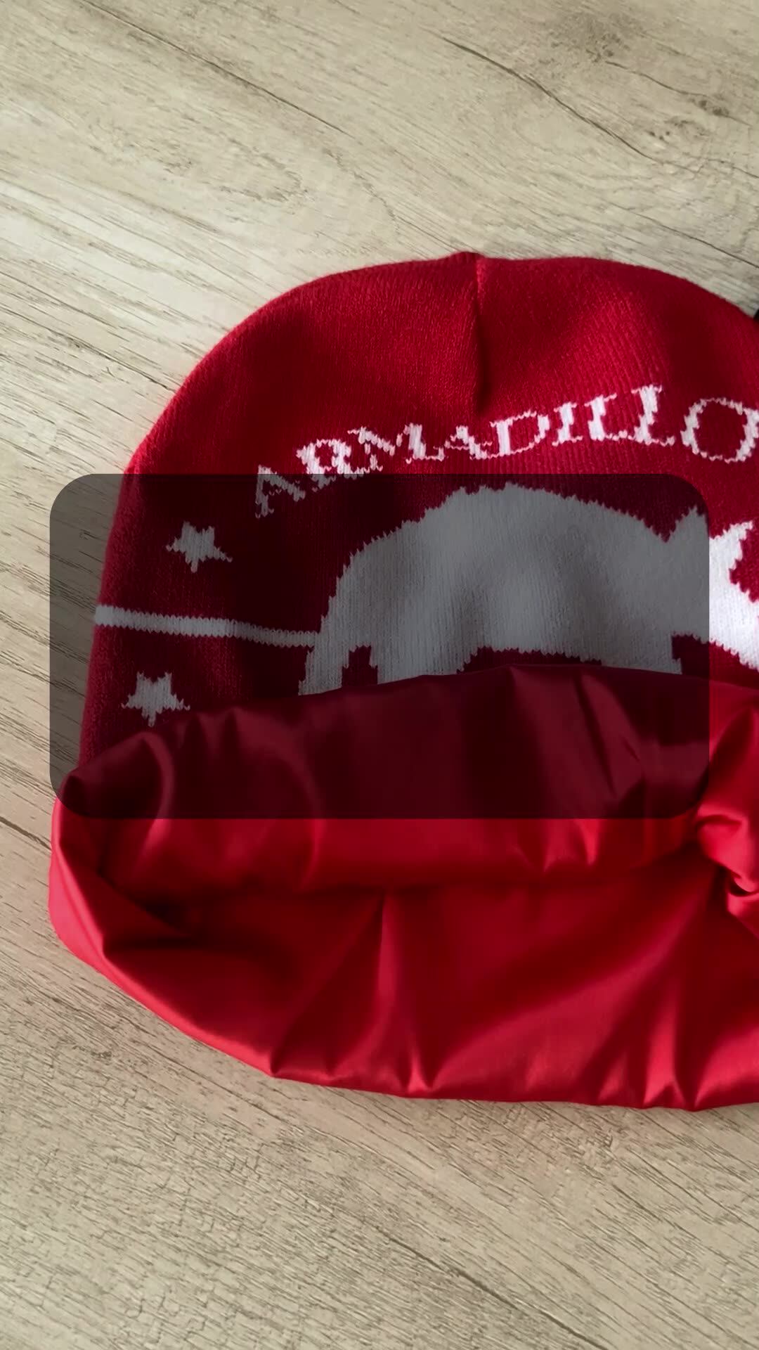 Beanie Manufacturer Winter Knit Hat Solid Color Silk Satin Lined