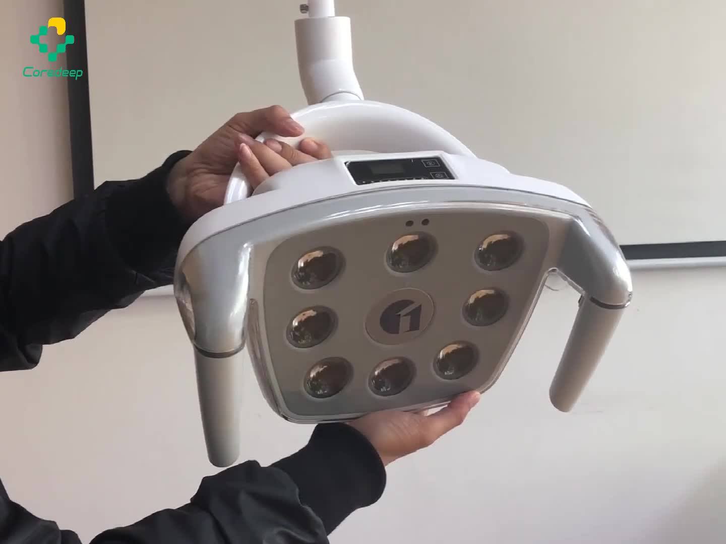 Dental Chair Led Ceiling Mount Operating Oral Light With Arm For