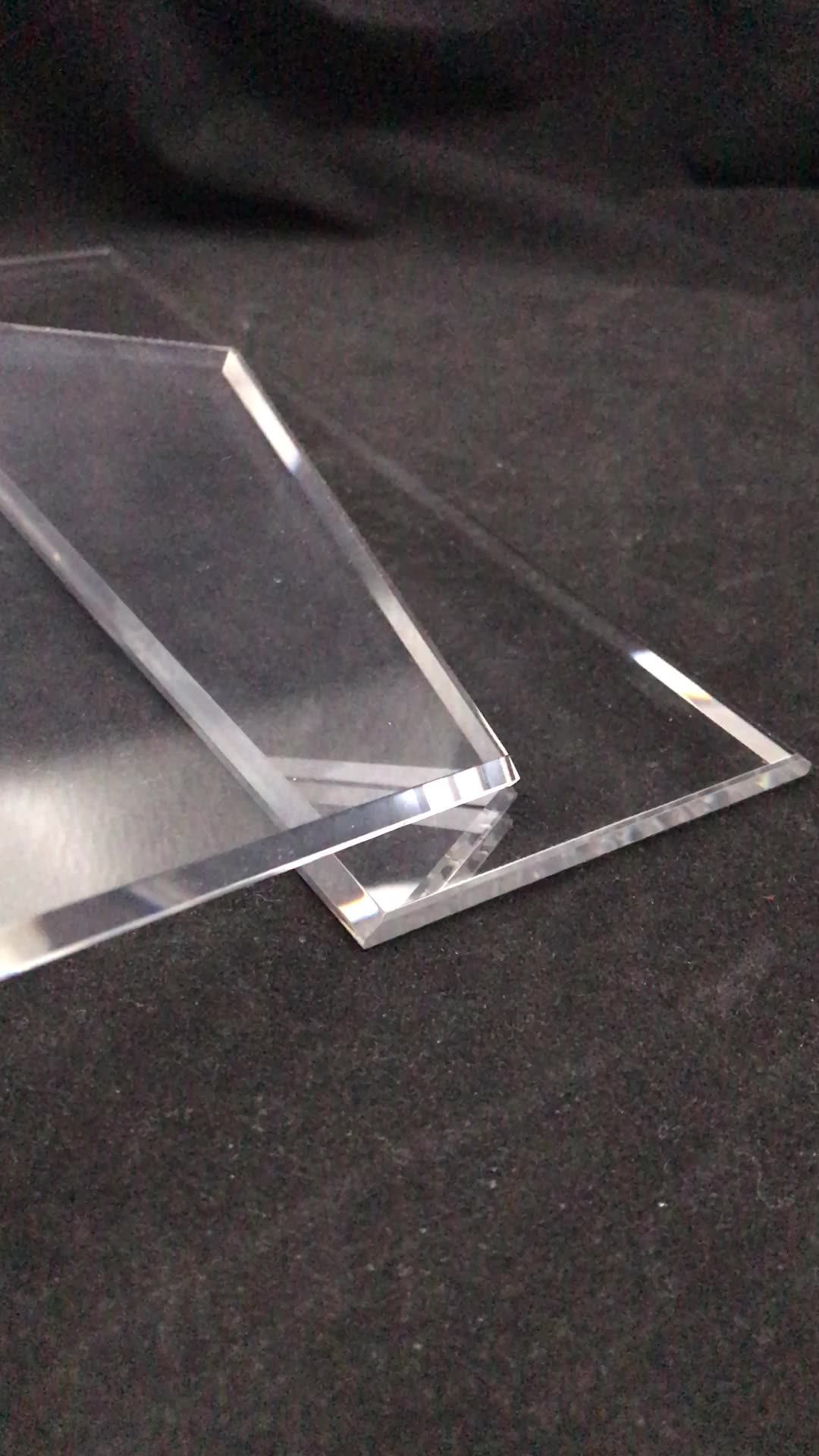 Rectangular & Square Transparent Borosilicate Glass Polished High